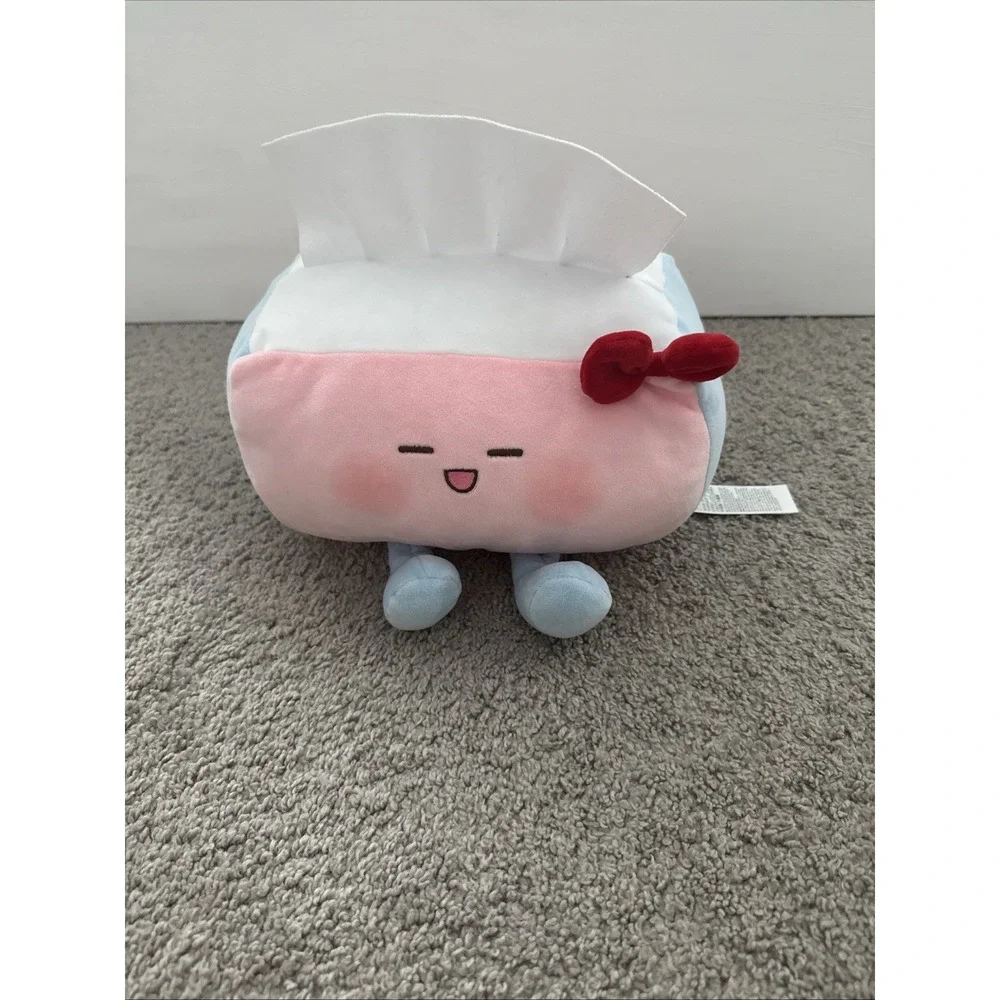 Miniso Home Stuffed Novelty Tissue Box Collection Plush NWOT